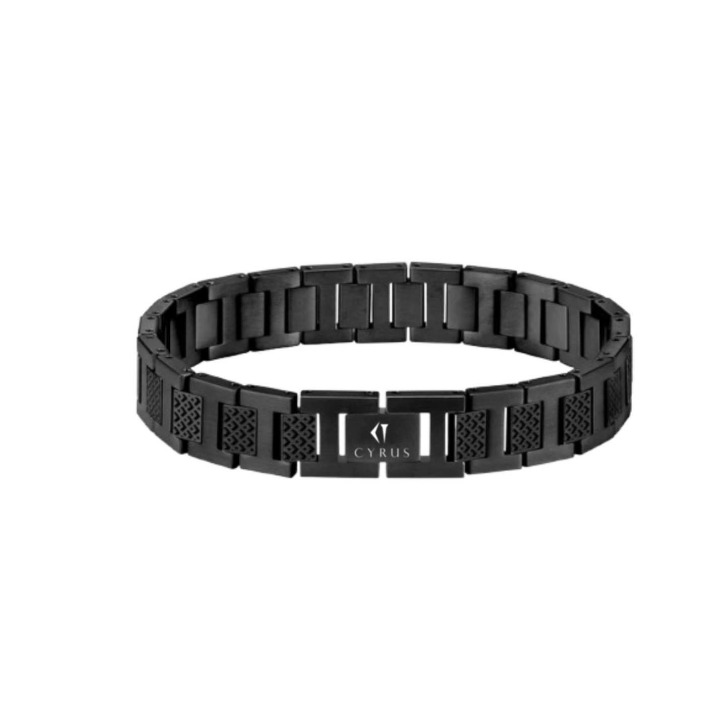 Cyrus BLK Stainless Steel Bracelet